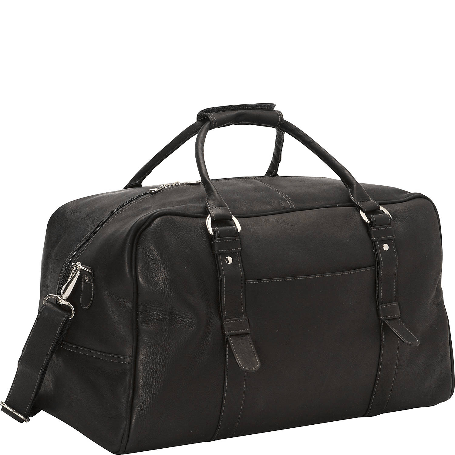 LARGE TOPZIP DUFFEL BAG Piel Leather