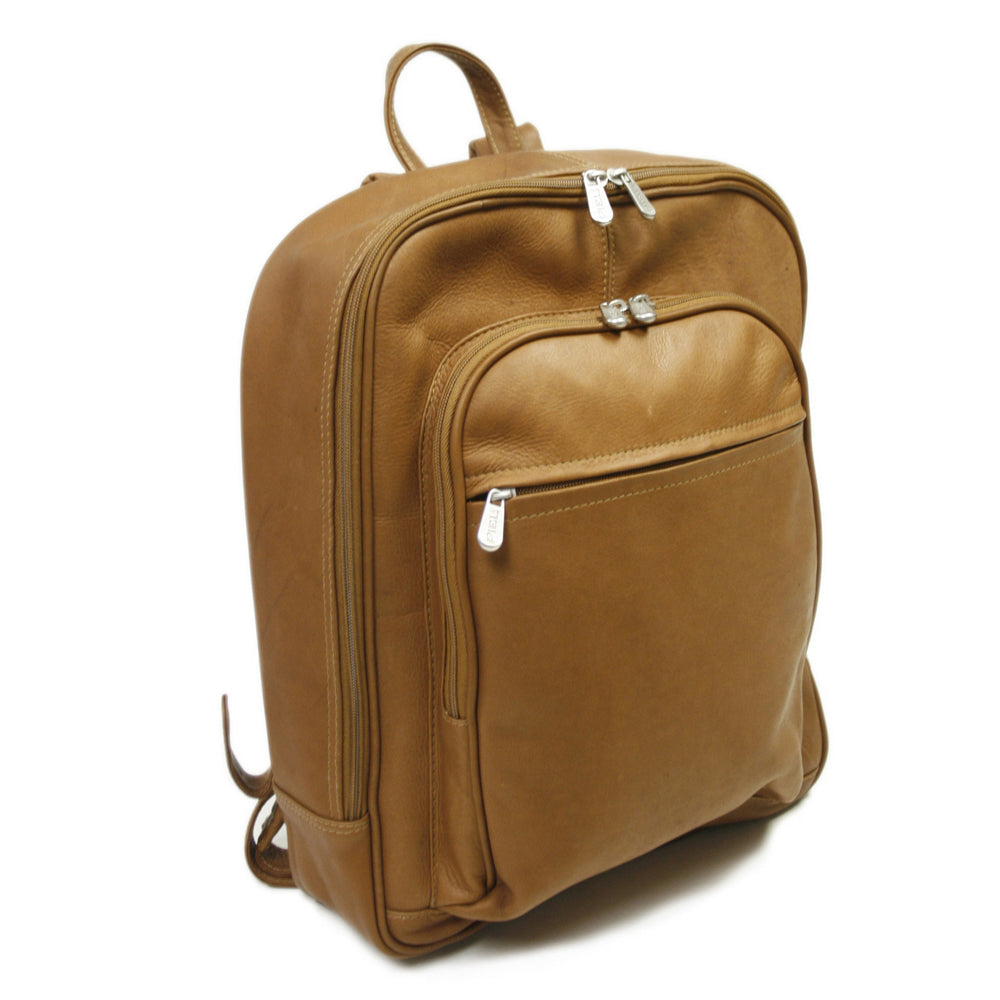 FRONT POCKET COMPUTER BACKPACK – Piel Leather