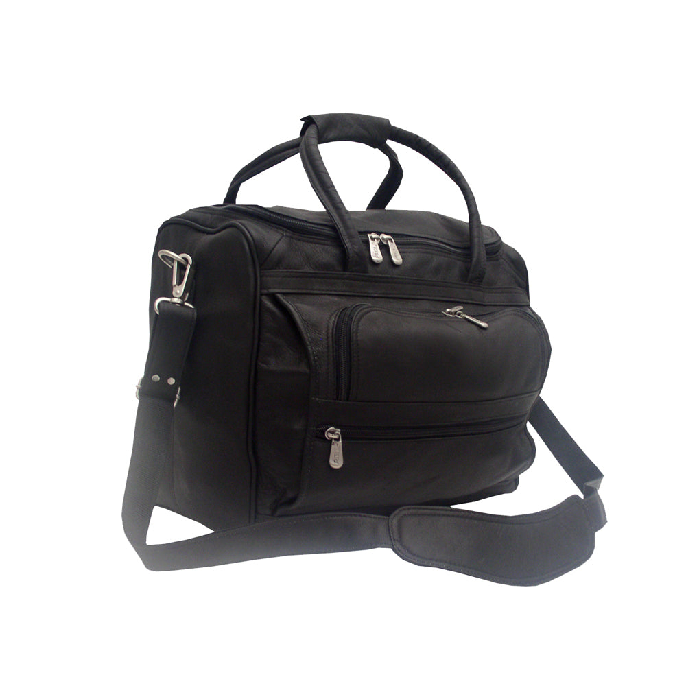 black leather computer backpack SMALL COMPUTER CARRY-ON BAG – Piel Leather