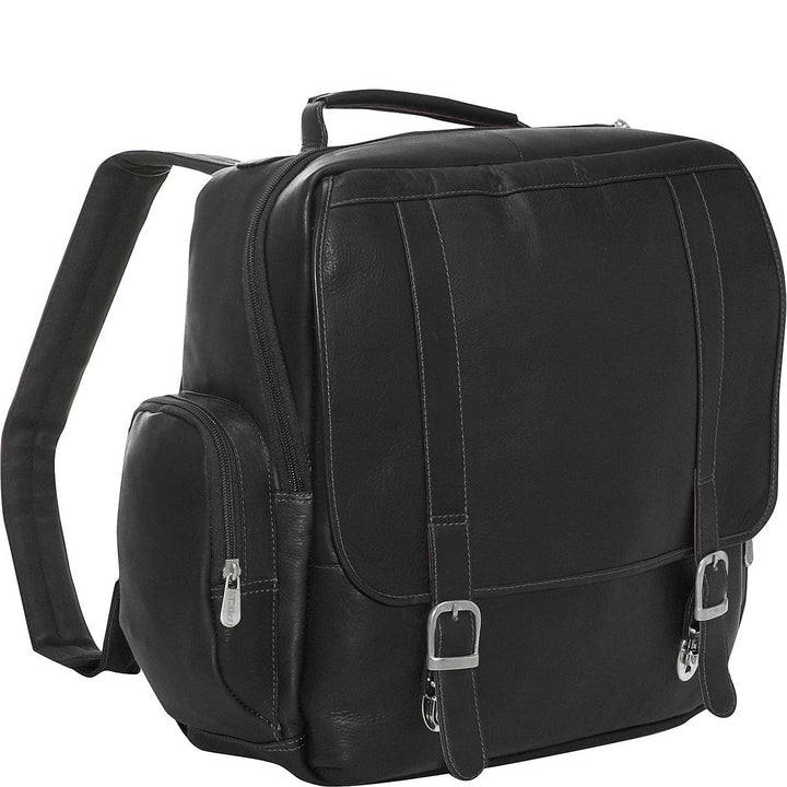 computer backpack leather VERTICAL COMPUTER BACKPACK – Piel Leather