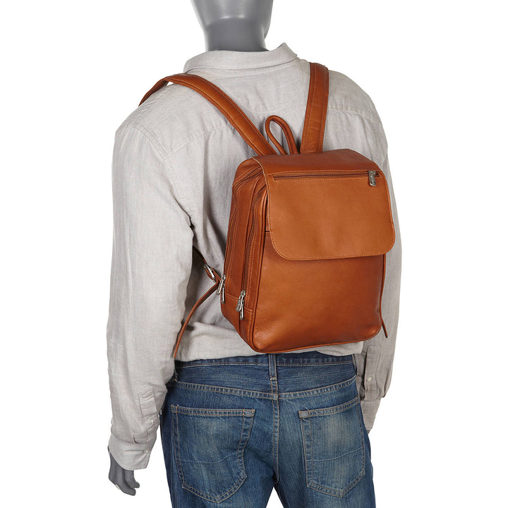 FLAP-OVER TABLET BACKPACK – Piel Leather