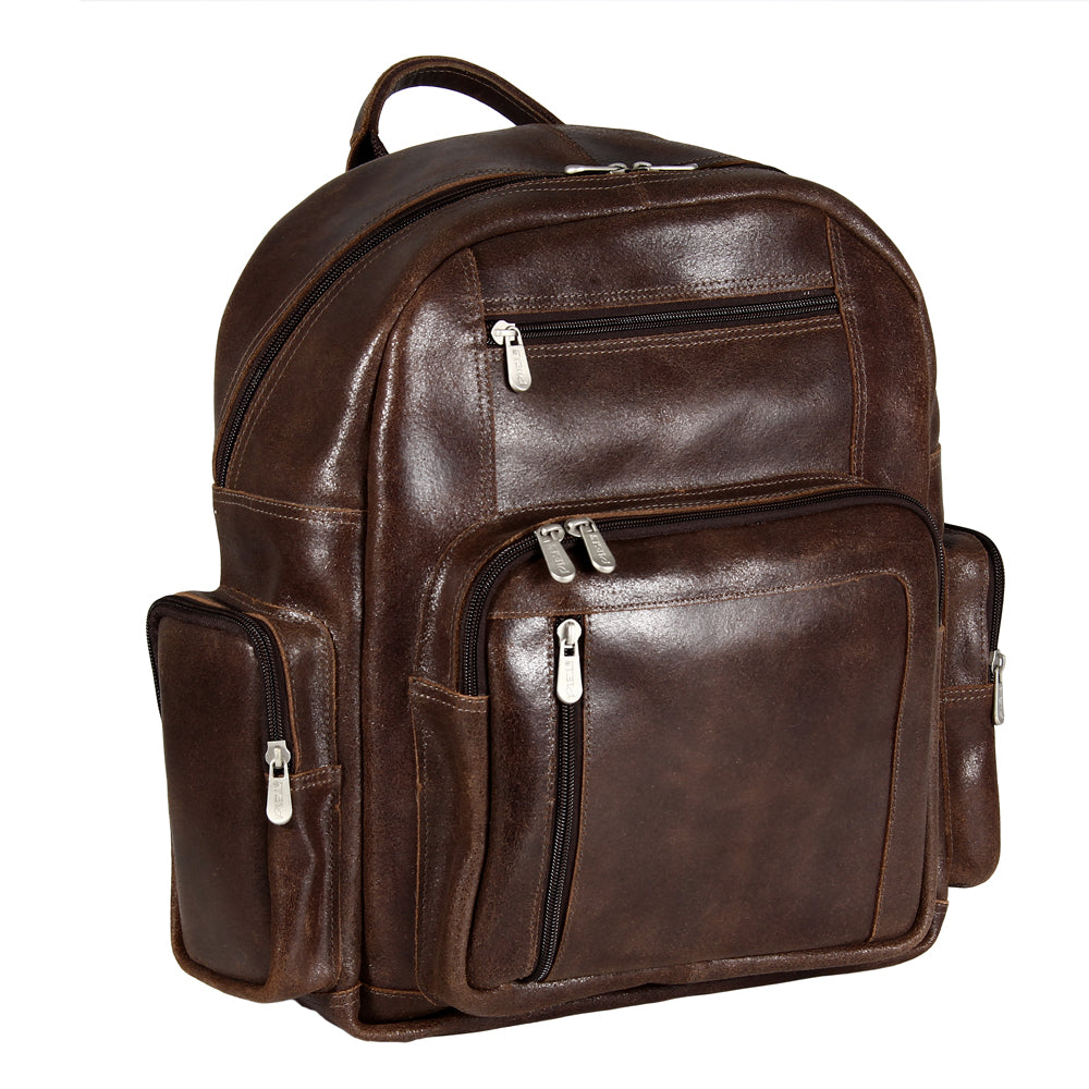 VINTAGE TRAVEL BACKPACK – Piel Leather display picture 3