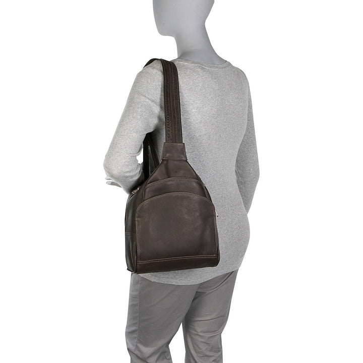 BACKPACK SLING – Piel Leather display picture 2